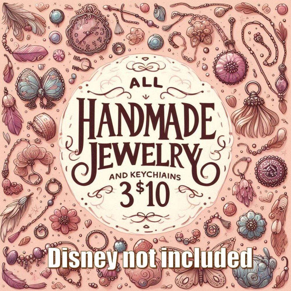 Handmade Jewlery, Keychains & Beaded Pens 3/$10 (Disney NOT included)